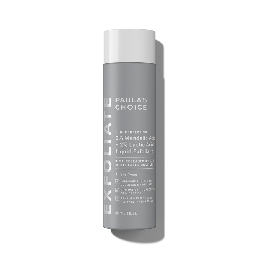 vloeibare aha-exfoliant met 6 amandelzuur 2 melkzuur