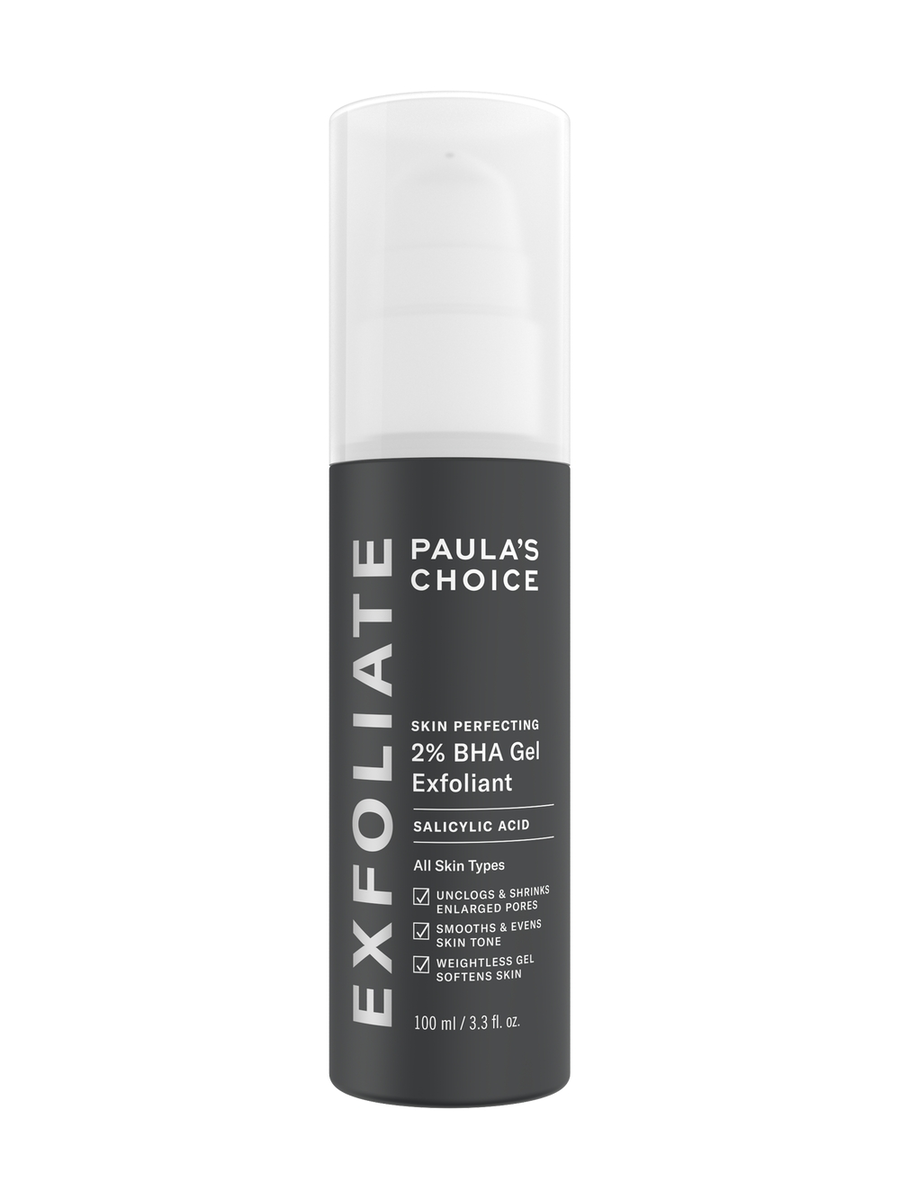 huidverfijnende gel-exfoliant met 2 bha