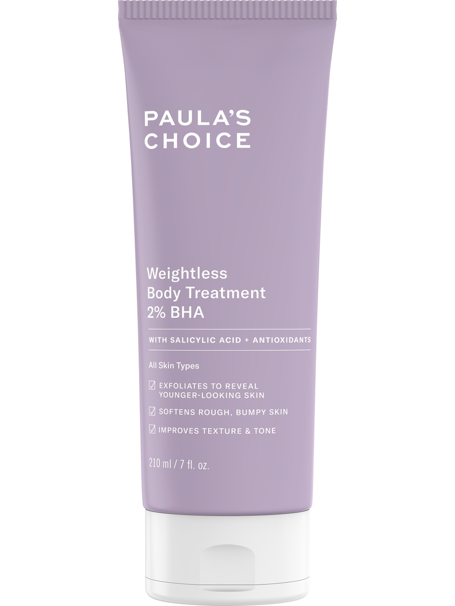 gewichtloze bodylotion met 2 bha