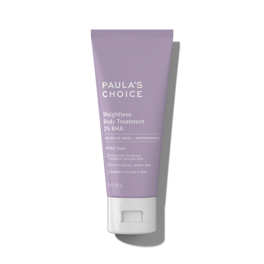 gewichtloze bodylotion met 2 bha