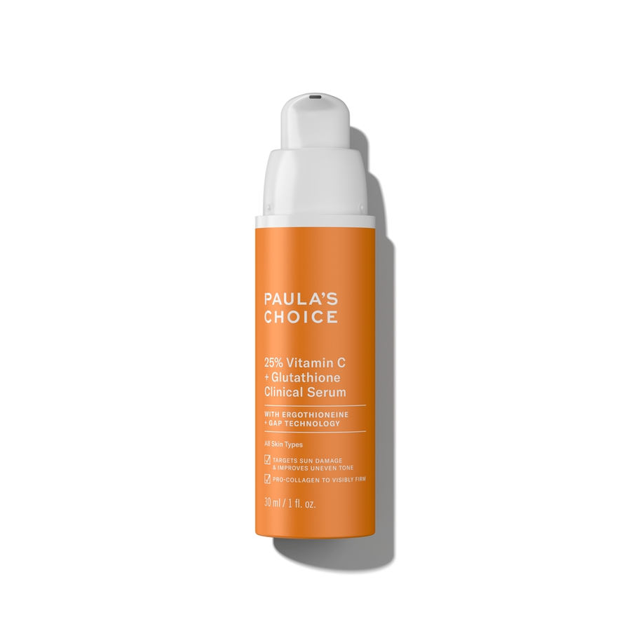 serum met 25 vitamine c glutathion voor een ongelijkmatige huid